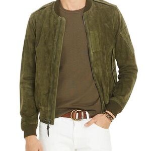 Polo Ralph Lauren
Men's Suede Bomber Jacket
